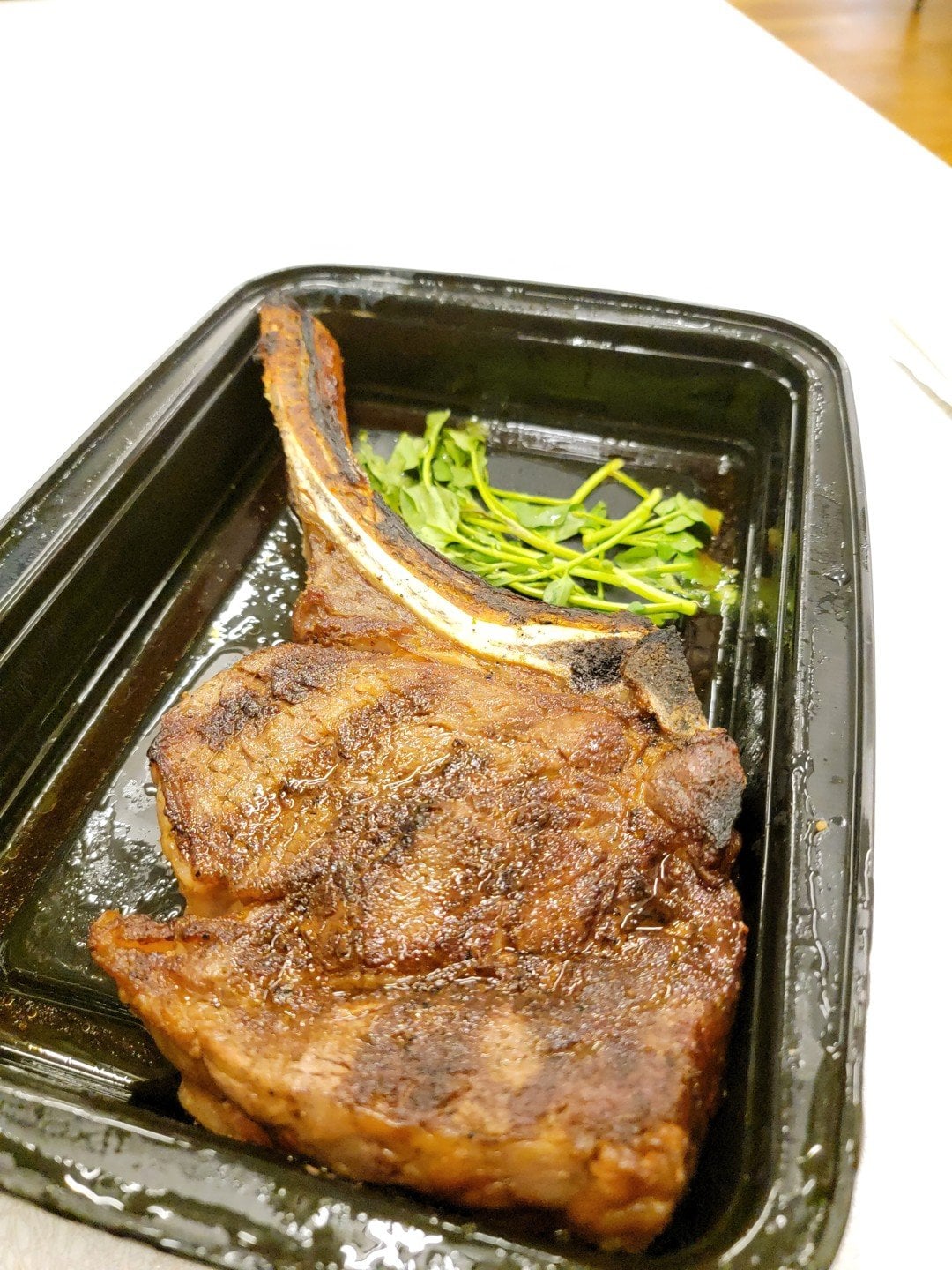 Bone-in Ribeye at Gallaghers Steakhouse