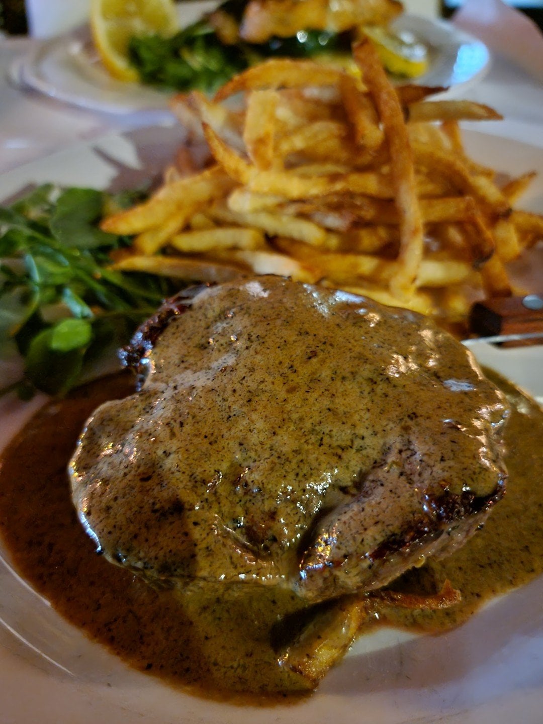 Steak Frites at One and One