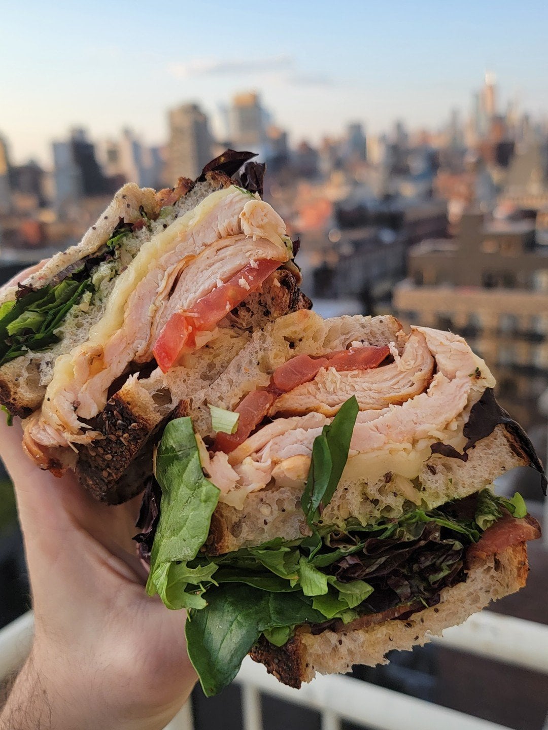 Turkey Sandwich at The Grey Dog