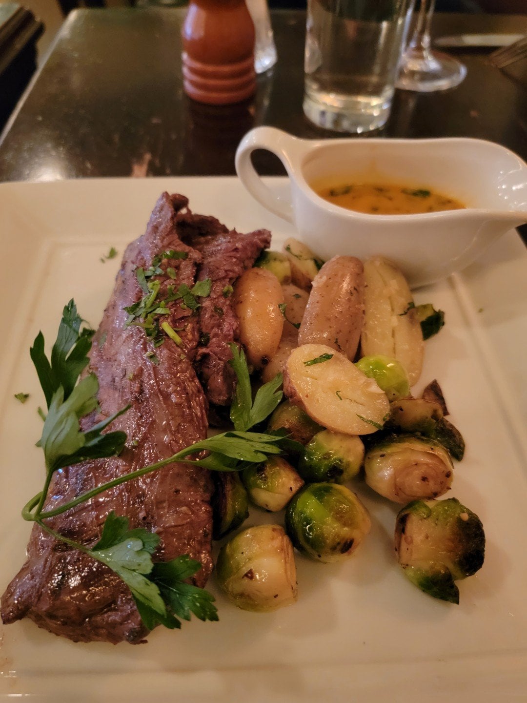 Hanger Steak at L'Express