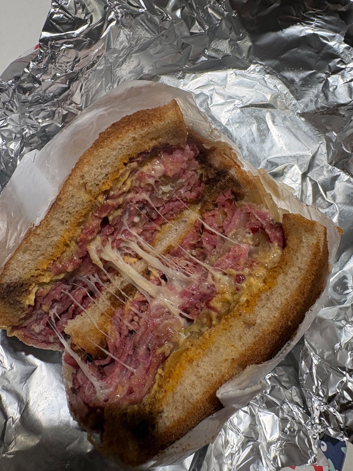 Reuben Sandwich at Compton's